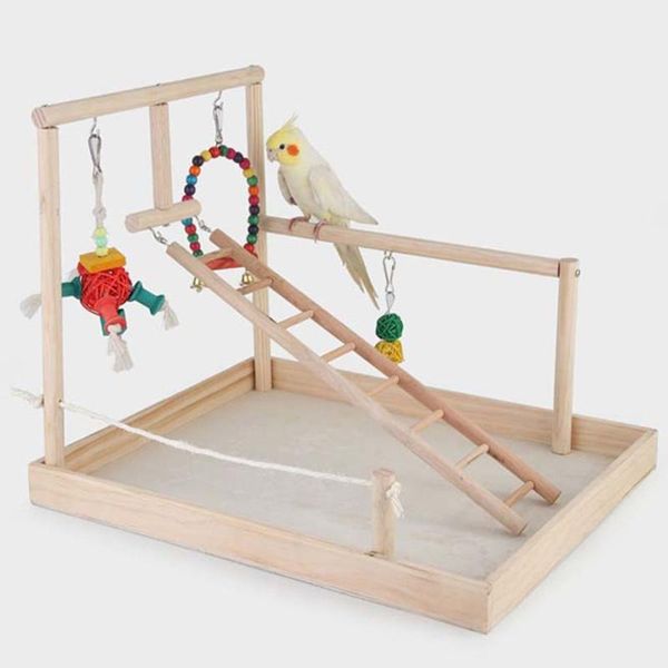 other bird supplies parrot swing climbing ladder deskstand wooden playground training perch platform hanging cage toy for birds
other bird supplies parrot swing climbing ladder deskstand wooden playground training perch platform hanging cage toy for birds