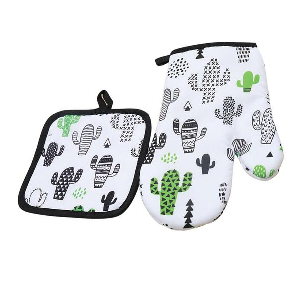 oven mitts 2pcs cactus insulated pad glove heat resistant bbq cooking kitchen gloves mat non-slip
oven mitts 2pcs cactus insulated pad glove heat resistant bbq cooking kitchen gloves mat non-slip