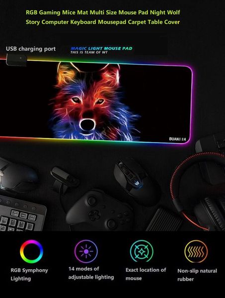 mouse pads & wrist rests rgb gaming mice mat multi size pad night wolf story computer keyboard mousepad carpet table cover
mouse pads & wrist rests rgb gaming mice mat multi size pad night wolf story computer keyboard mousepad carpet table cover