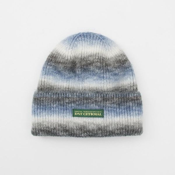 wide brim hats 2021 women's hat autumn and winter student versatile thickened paste tie-dyed knitted gradual dyed wool warm earguard, Blue;gray
wide brim hats 2021 women's hat autumn and winter student versatile thickened paste tie-dyed knitted gradual dyed wool warm earguard, Blue;gray