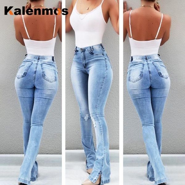 women's jeans kalenmos denim women stretch skinny bodycon split slim jeggings high waist party club flare pants trousers plus size, Blue
women's jeans kalenmos denim women stretch skinny bodycon split slim jeggings high waist party club flare pants trousers plus size, Blue