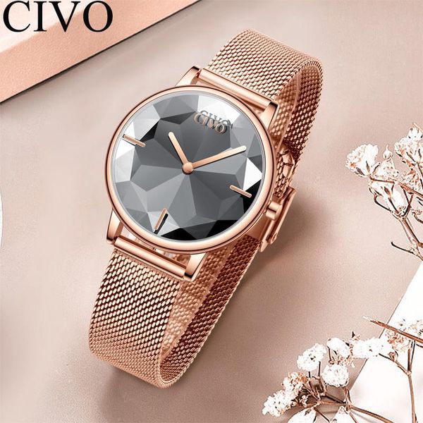 wholesale price civo ladies watches wateproof stainless quartz movement watch clock for woman relogio feminino 8109 wristwatche, Slivery;brown
wholesale price civo ladies watches wateproof stainless quartz movement watch clock for woman relogio feminino 8109 wristwatche, Slivery;brown
