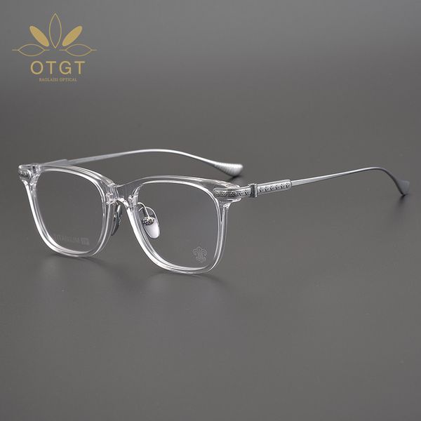 design advanced xinchao versatile pure titanium ultra lightweight plate frame short-sighted glasses, White;black
design advanced xinchao versatile pure titanium ultra lightweight plate frame short-sighted glasses, White;black
