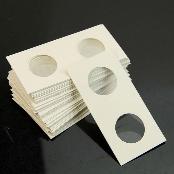 storage bags 50pcs 31.5mm lighthouse stamp coin holders cover case 2x2" flip