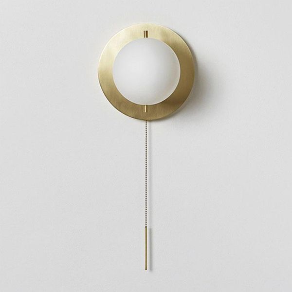 nordic wall lamp post modern simple personality fashion american designer style living room bedroom corridor brass
nordic wall lamp post modern simple personality fashion american designer style living room bedroom corridor brass