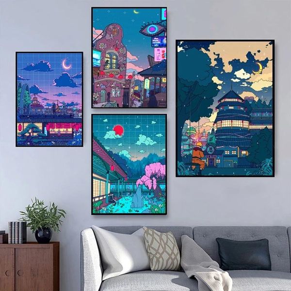 paintings canvas wall art hd cartoon view street prints poster home decoration night tree cute painting for bedroom modular pictures frame
paintings canvas wall art hd cartoon view street prints poster home decoration night tree cute painting for bedroom modular pictures frame
