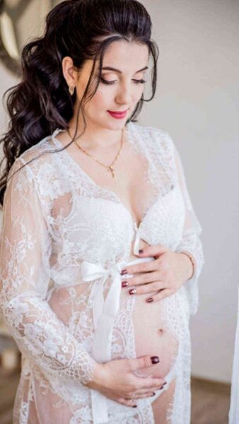 2017 long sleeve pgraphy maternity lace dress props p shooting props woman beach maternity dress lady's garment dress g220309, White
2017 long sleeve pgraphy maternity lace dress props p shooting props woman beach maternity dress lady's garment dress g220309, White