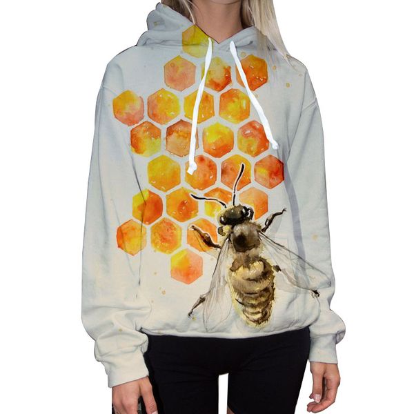 autumn and winter hoodie loose and comfortable long-sleeved casual round neck cute bee print women's plus size, Black
autumn and winter hoodie loose and comfortable long-sleeved casual round neck cute bee print women's plus size, Black