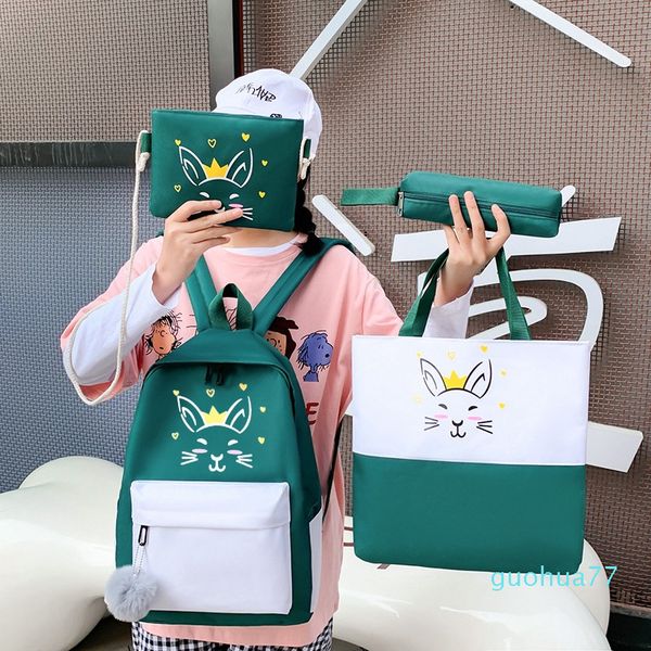 designer-4pcs/set cat printing canvas cute school bag for teenagers girls student women school backpacks female book bags
designer-4pcs/set cat printing canvas cute school bag for teenagers girls student women school backpacks female book bags