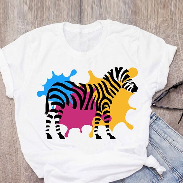 women's t-shirt fashion zebra t shirt women soft white harajuku short-sleeved casual graphic o-neck female
women's t-shirt fashion zebra t shirt women soft white harajuku short-sleeved casual graphic o-neck female