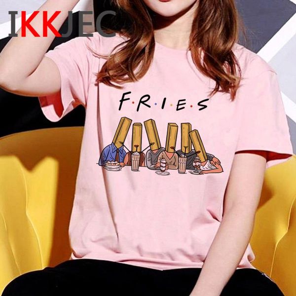 friends tv show summer t shirt women harajuku plus size kawaii vintage streetwear tees women's t-shirt, White
friends tv show summer t shirt women harajuku plus size kawaii vintage streetwear tees women's t-shirt, White