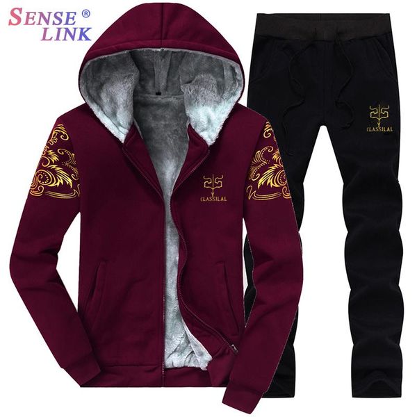 jogging clothing 2021 autumn winter men's sets hoodies+pants 2 piece men fleece warm hooded jacket pants fashion slim fit set streetwea, Black;red
jogging clothing 2021 autumn winter men's sets hoodies+pants 2 piece men fleece warm hooded jacket pants fashion slim fit set streetwea, Black;red