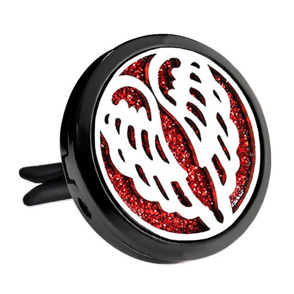 stainless steel gun black 30mm car scented diffuser can open oil the box car ornaments, Silver 
stainless steel gun black 30mm car scented diffuser can open oil the box car ornaments, Silver