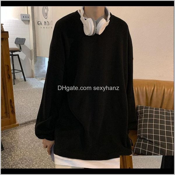 hoodies & mens clothing apparel drop delivery 2021 fake two-piece sweatshirts o-neck long sleeved shirts female loose bf harajuku spring, Black
hoodies & mens clothing apparel drop delivery 2021 fake two-piece sweatshirts o-neck long sleeved shirts female loose bf harajuku spring, Black