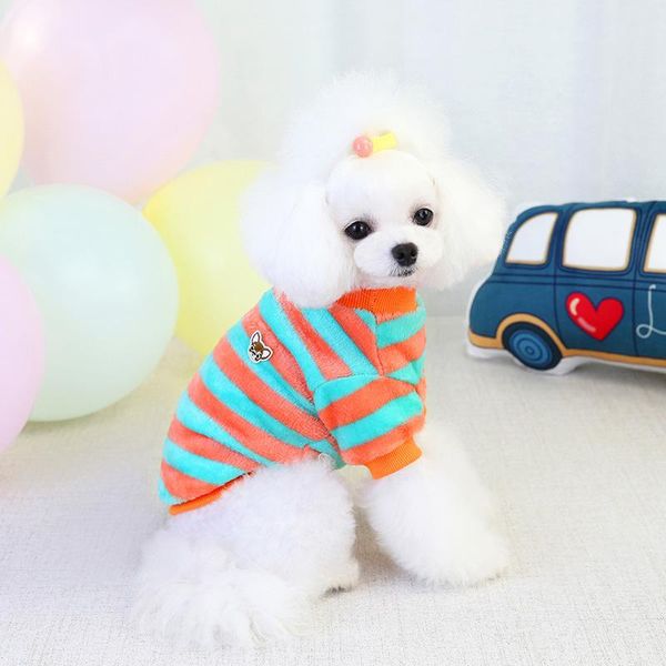 dog apparel pet dogs thickened cashmere stripe warm costume puppies autumn and winter coats suitable for small medium
dog apparel pet dogs thickened cashmere stripe warm costume puppies autumn and winter coats suitable for small medium