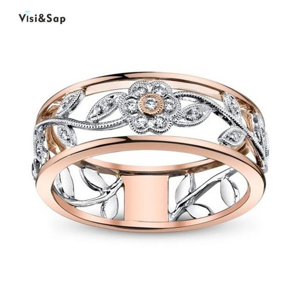 wedding rings visisap multicolor hollow flowers zircon for women white rose gold color european and american fashion jewelry b2331, Slivery;golden
wedding rings visisap multicolor hollow flowers zircon for women white rose gold color european and american fashion jewelry b2331, Slivery;golden