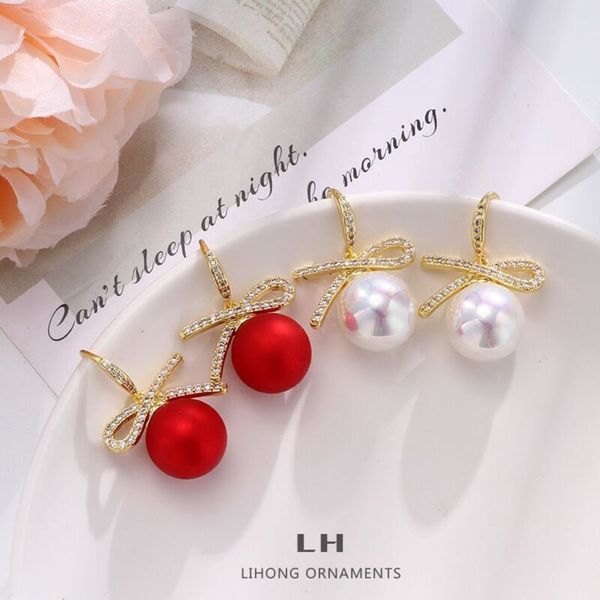s925 silver needle pearl long geometric temperament red female personality fashion love flower earrings, Black
s925 silver needle pearl long geometric temperament red female personality fashion love flower earrings, Black