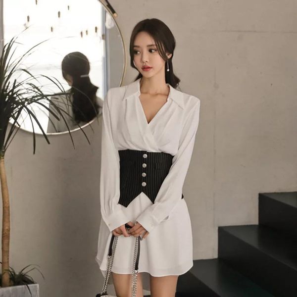 casual dresses mingjiebihuo fashion autumn women solid turn-down collar dress arrival long sleeve wild slim girls a-line gift a be, Black;gray
casual dresses mingjiebihuo fashion autumn women solid turn-down collar dress arrival long sleeve wild slim girls a-line gift a be, Black;gray