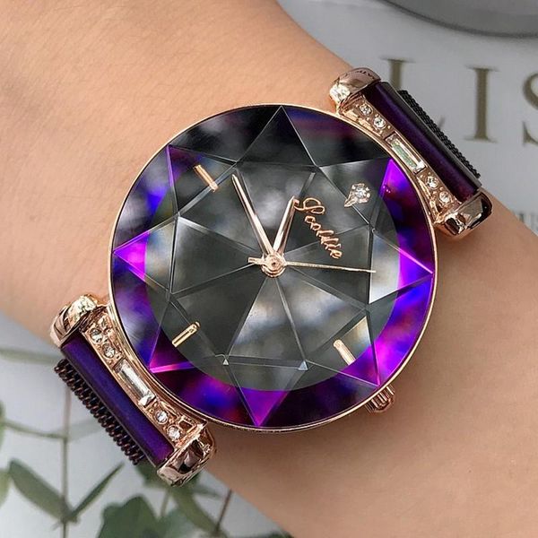 wristwatches ladies watch women magnet buckle dress watches fashion stainless steel quartz clock, Slivery;brown
wristwatches ladies watch women magnet buckle dress watches fashion stainless steel quartz clock, Slivery;brown