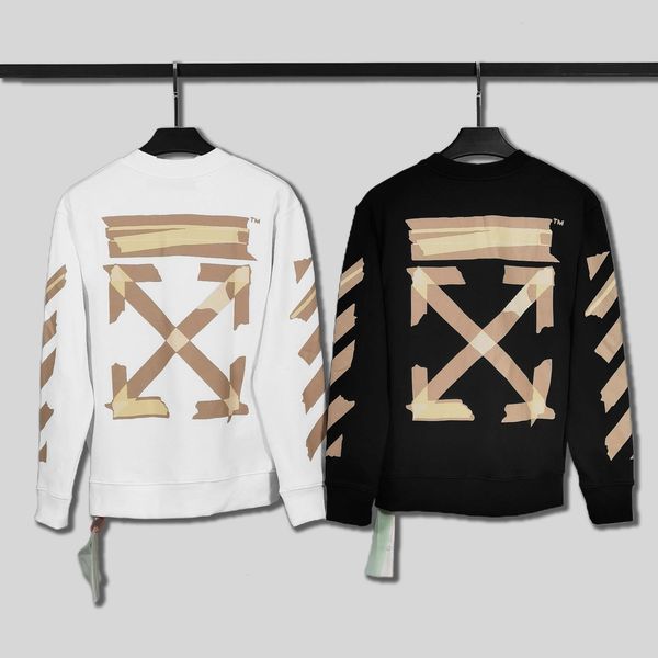 off 2021 autumn winter new round badge style arrstyle rubber strip loose men's and women's same neck sweater batch, Black
off 2021 autumn winter new round badge style arrstyle rubber strip loose men's and women's same neck sweater batch, Black