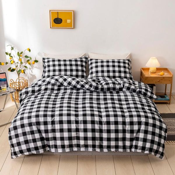 bedding sets classical black and white polyester set home textile bed linen duvet cover bedclothes ,twin/full//king size
bedding sets classical black and white polyester set home textile bed linen duvet cover bedclothes ,twin/full//king size