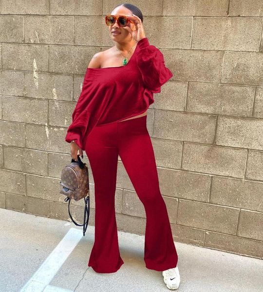 women's tracksuits young party women fashion simple pure color skew neck long sleeve and pants 2 pieces set high street casual tracksui, Gray
women's tracksuits young party women fashion simple pure color skew neck long sleeve and pants 2 pieces set high street casual tracksui, Gray