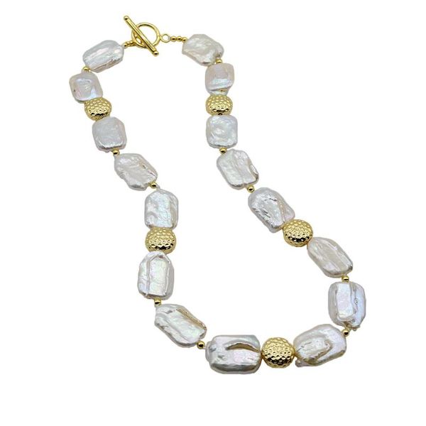 chains saudade baroque gold plated necklace fashion jewelry natural shape pearl accessories ladies memorial gift, Silver
chains saudade baroque gold plated necklace fashion jewelry natural shape pearl accessories ladies memorial gift, Silver