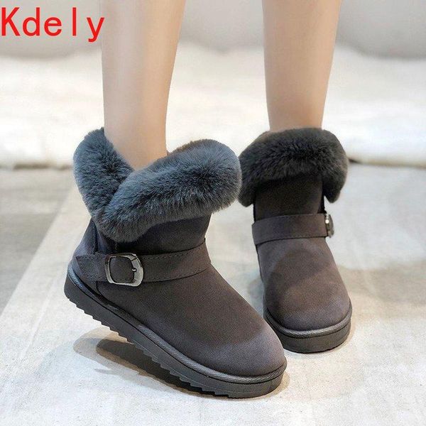 boots snow female 2021 winter warm plus wild korean short tube non-slip flat student cotton shoes, Black
boots snow female 2021 winter warm plus wild korean short tube non-slip flat student cotton shoes, Black