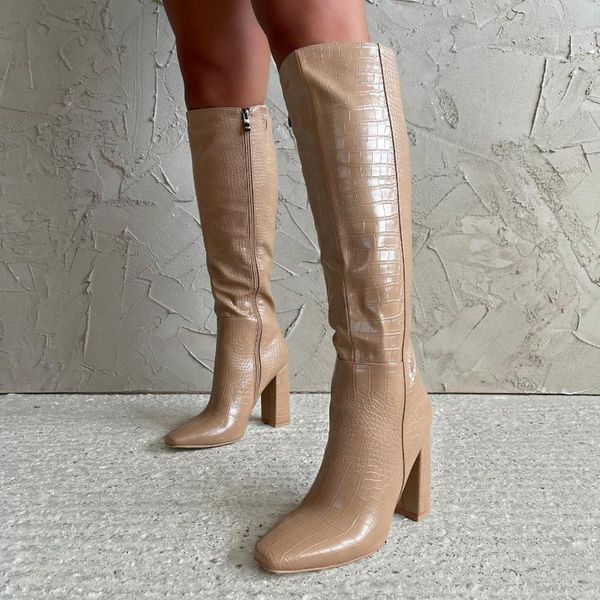 boots brand women's shoes winter lady zipper boots-women thigh high heels fashion 2021 large size rubber stiletto, Black
boots brand women's shoes winter lady zipper boots-women thigh high heels fashion 2021 large size rubber stiletto, Black