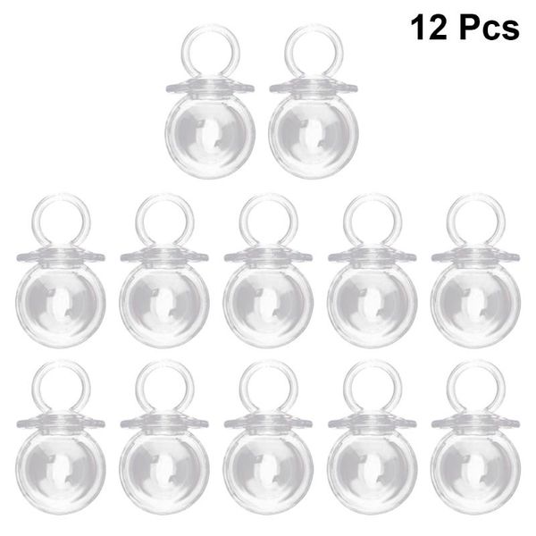 gift wrap 12pcs/pack transparent candy box pacifier shape sugar containers holder party supplies for baby shower birthday wedding
gift wrap 12pcs/pack transparent candy box pacifier shape sugar containers holder party supplies for baby shower birthday wedding