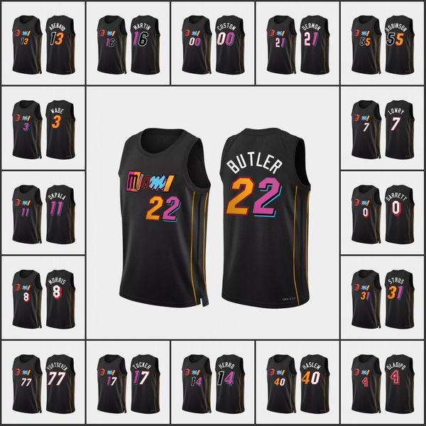 basketball jersey miami's heat's men kyle lowry bam adebayo tyler herro jimmy butler dwyane wade duncan robinson 75th anniversary, Black;red
basketball jersey miami's heat's men kyle lowry bam adebayo tyler herro jimmy butler dwyane wade duncan robinson 75th anniversary, Black;red