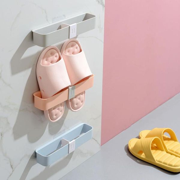 2pcs/set wall mounted shoes rack shoe hanging holder organizer slippers storage shelf drainer bathroom clothing & wardrobe
2pcs/set wall mounted shoes rack shoe hanging holder organizer slippers storage shelf drainer bathroom clothing & wardrobe