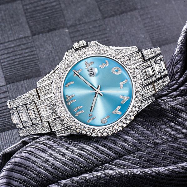 ice out men's watches square diamond blue calendar dial dropshipping new relogio masculino watch, Slivery;brown
ice out men's watches square diamond blue calendar dial dropshipping new relogio masculino watch, Slivery;brown