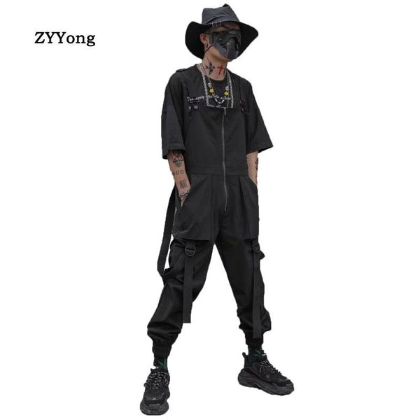 men's pants fashion men jumpsuit joggers casual overalls black trousers adjustable straps suspenders street rompers 2021
men's pants fashion men jumpsuit joggers casual overalls black trousers adjustable straps suspenders street rompers 2021
