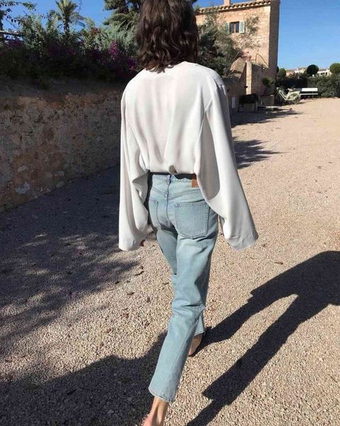 original denim washed jeans cropped rinse straight twisted seam ankle length pants trousers woman ss 211129, Blue
original denim washed jeans cropped rinse straight twisted seam ankle length pants trousers woman ss 211129, Blue