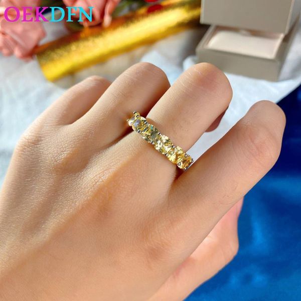 sterling silver ring for women 5*5mm created moissanite citrine gemstone wedding engagement jewelry rings gift cluster, Golden;silver
sterling silver ring for women 5*5mm created moissanite citrine gemstone wedding engagement jewelry rings gift cluster, Golden;silver