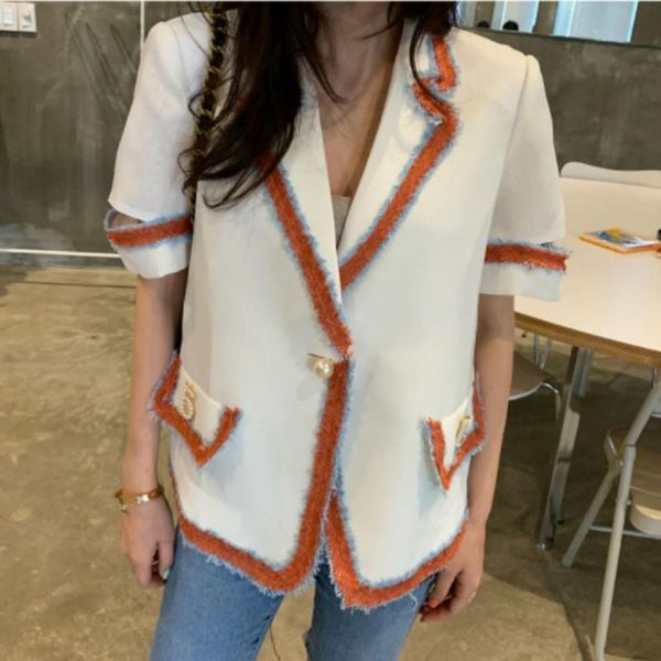 women's jackets arrival runway autumn fanshion brand notched collar hit color women single button casual pockets female suits coats, Black;brown
women's jackets arrival runway autumn fanshion brand notched collar hit color women single button casual pockets female suits coats, Black;brown