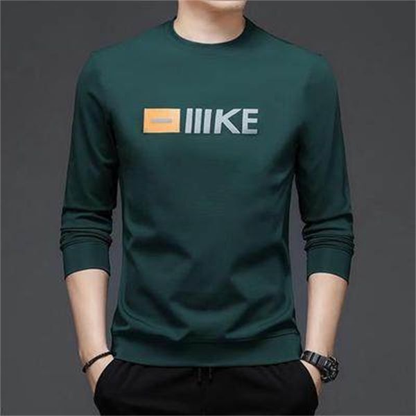 2021 spring and autumn men's long sleeve round neck sweater printed fashion t-shirt, Black
2021 spring and autumn men's long sleeve round neck sweater printed fashion t-shirt, Black