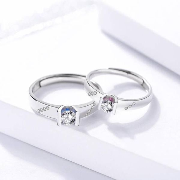 wedding rings s925 silver jewelry japanese and korean zircon ring couple, Slivery;golden
wedding rings s925 silver jewelry japanese and korean zircon ring couple, Slivery;golden