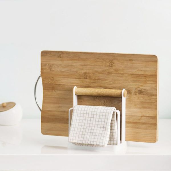 kitchen storage & organization 1pc plastic cutting board organizer 3-slot chopping rack with wooden handle drain pan and lid supplies
kitchen storage & organization 1pc plastic cutting board organizer 3-slot chopping rack with wooden handle drain pan and lid supplies