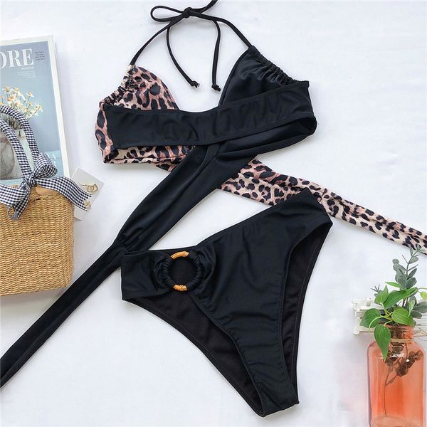 splicing leopard 2021 female swimsuit women swimwear two-pieces bikini set push up bather rings bathing suit swim ladyb
splicing leopard 2021 female swimsuit women swimwear two-pieces bikini set push up bather rings bathing suit swim ladyb