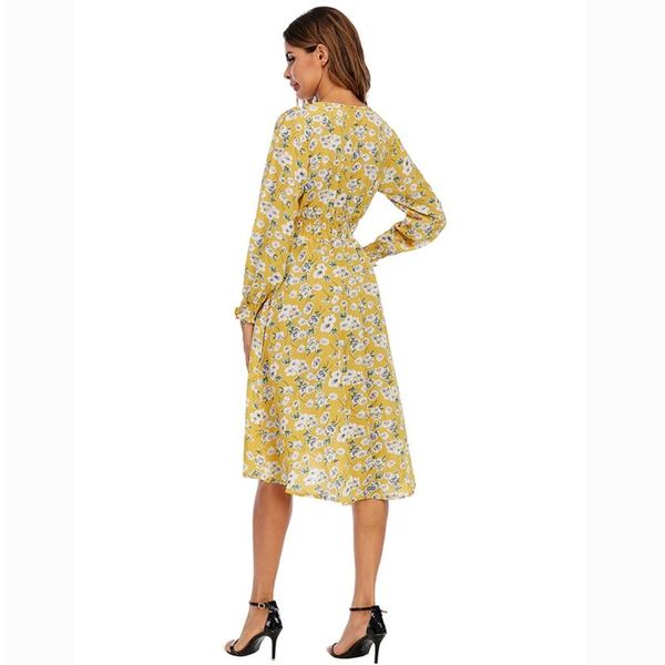casual dresses etosell women floral printing chiffon dress ladies long sleeved retro slim, Black;gray
casual dresses etosell women floral printing chiffon dress ladies long sleeved retro slim, Black;gray