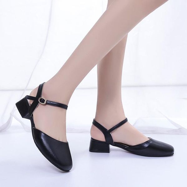 sandals women's 2021 summer midheel baotou mueller dress sandal women commuter outdoor casual movement, Black
sandals women's 2021 summer midheel baotou mueller dress sandal women commuter outdoor casual movement, Black