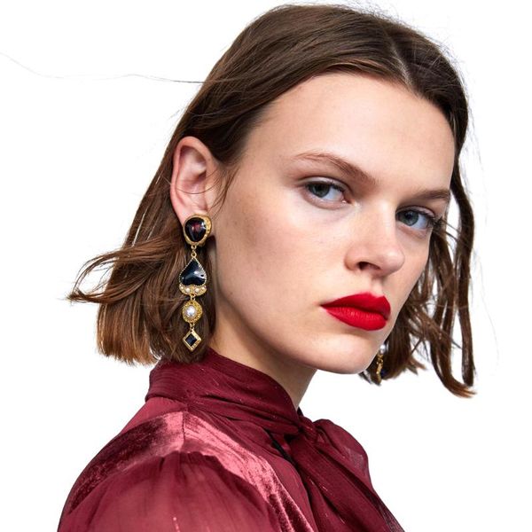 dangle & chandelier vodeshanliwen heart enamel long earrings for women design statement drop vintage jewelry wholesale, Silver
dangle & chandelier vodeshanliwen heart enamel long earrings for women design statement drop vintage jewelry wholesale, Silver