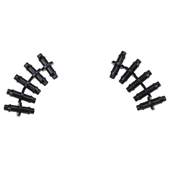 10-100pcs plastic double barbed connectors for 4/7mm tubing watering pipe hose sprinkler micro drip irrigation home garden tools equipments
10-100pcs plastic double barbed connectors for 4/7mm tubing watering pipe hose sprinkler micro drip irrigation home garden tools equipments