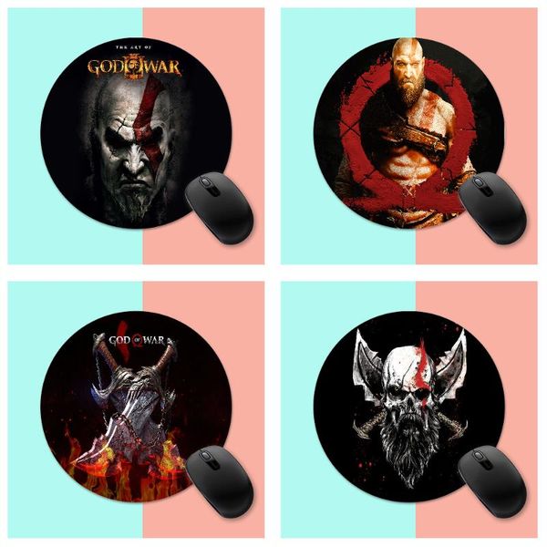 mouse pads & wrist rests god of war game round mat gaming pad for pc lapnotebook 20x20cm gamer desk
mouse pads & wrist rests god of war game round mat gaming pad for pc lapnotebook 20x20cm gamer desk
