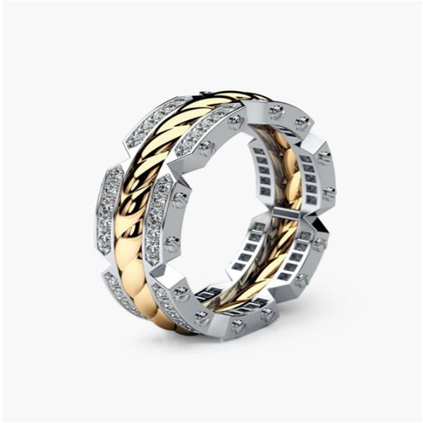 wedding rings men and women the same ring punk style two-color stitching two-tone tire-shaped fashion jewelry gifts, Slivery;golden
wedding rings men and women the same ring punk style two-color stitching two-tone tire-shaped fashion jewelry gifts, Slivery;golden