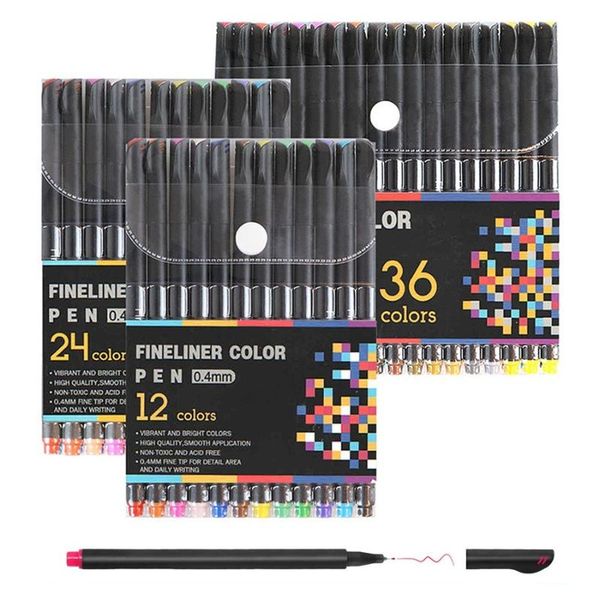 gel pens 12/24/36/48/60pcs fineliner color pen set 0.4mm fine point drawing writing marker office school art supplies f140
gel pens 12/24/36/48/60pcs fineliner color pen set 0.4mm fine point drawing writing marker office school art supplies f140