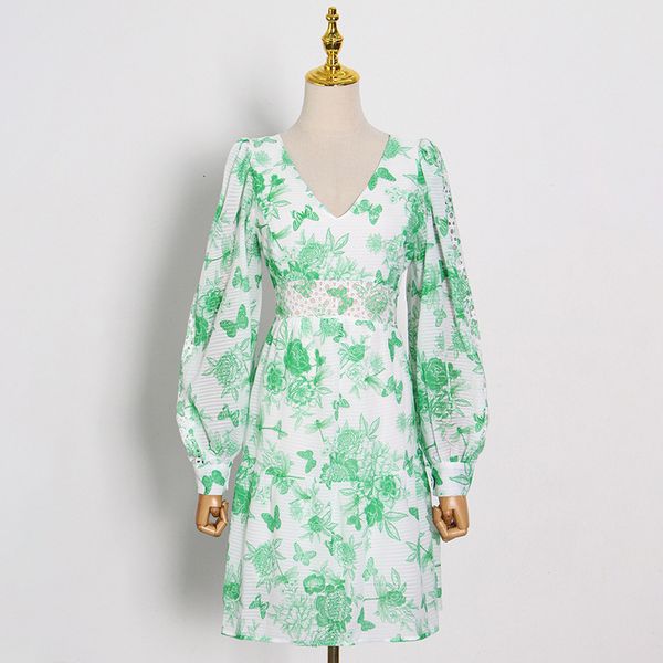 casual dresses 2021 summer new v-neck hollow out women green floral print high waist mini puff sleeve female holiday k7t5, Black;gray
casual dresses 2021 summer new v-neck hollow out women green floral print high waist mini puff sleeve female holiday k7t5, Black;gray