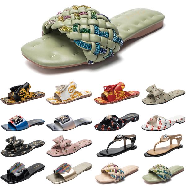 designer women slides slippers womens sandals shoes black red slide slipper flat flip flops size 37-42 color17
designer women slides slippers womens sandals shoes black red slide slipper flat flip flops size 37-42 color17
